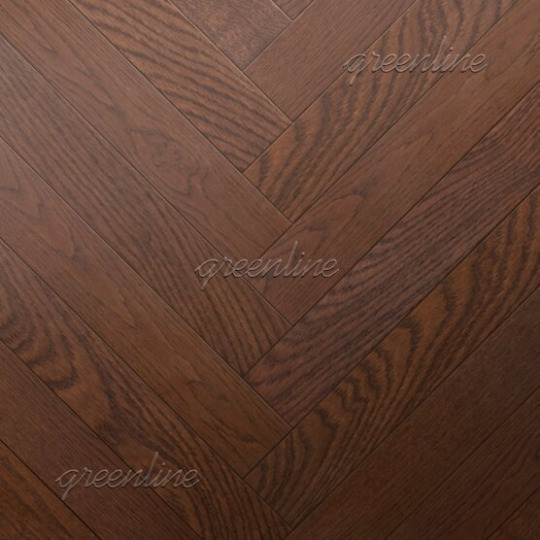 Паркет ёлка Greenline  140 Дуб Парма английская - фото 1