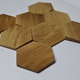 Стеновые панели Mazarri Mazarri Дуб Гексагон Угол - 1