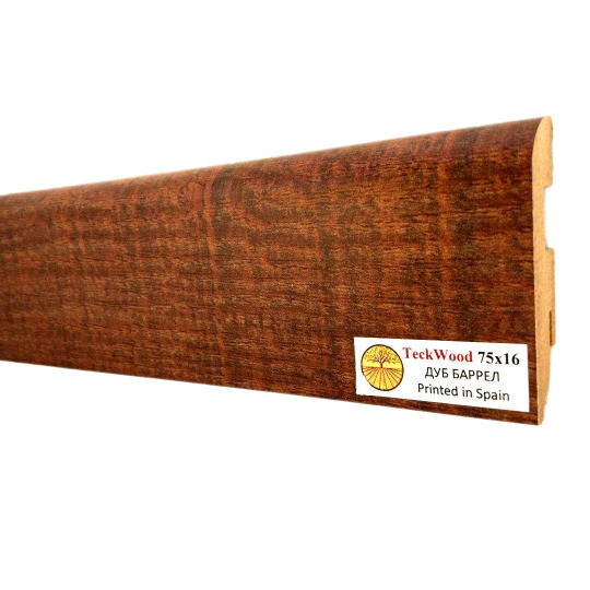 Плинтус TeckWood Цветной 100х16 Дуб Баррел (Oak Barrel) - фото 1