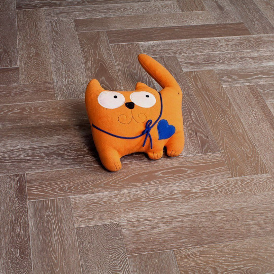 Паркет ёлка Marco Ferutti Hermitage Hermitage Дуб Грей браш - фото 3