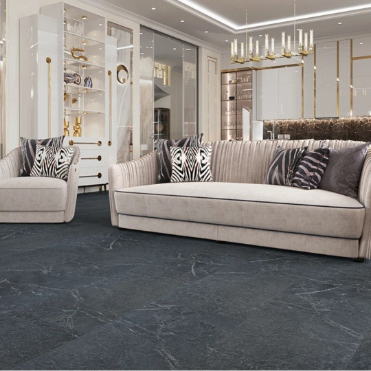 Кварц виниловый ламинат Vinilam КЕРАМО Stone 91909 Ионический Мрамор
- фото 7