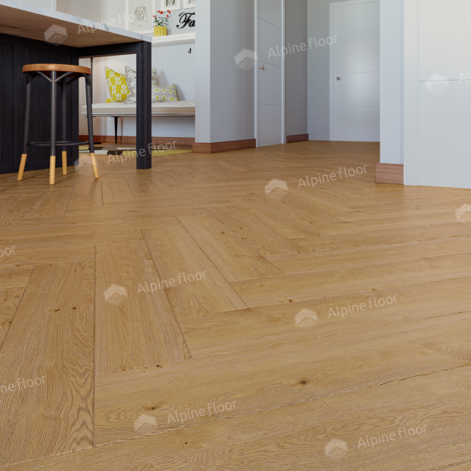 Кварц виниловый ламинат Alpine Floor Parquet Light ECO 13-27 Дуб Хатиса - фото 4