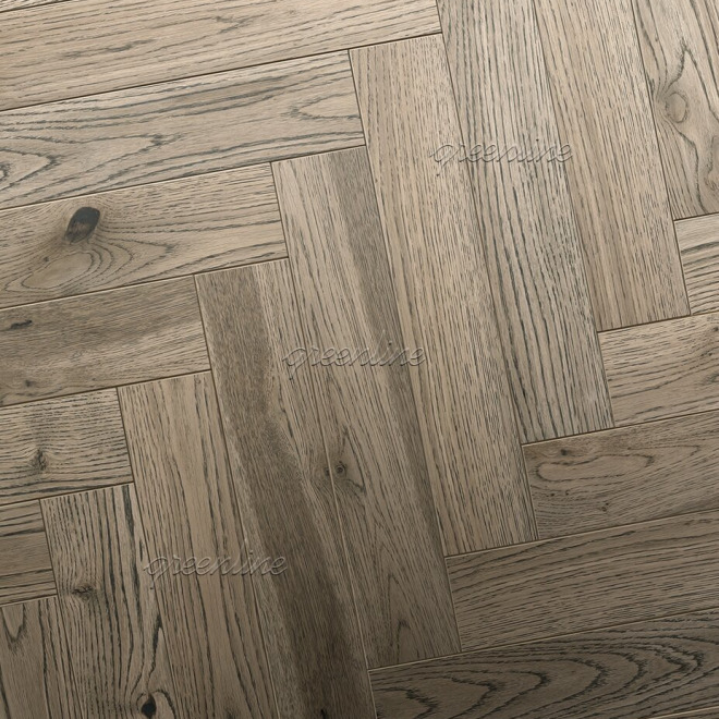 Паркет ёлка Greenline  153 Арагон Вилладж английская 153 Арагон Вилладж 15х125х620 - фото 2