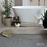 Кварц виниловый ламинат Vinilam Ceramo Stone Glue 71613 Терраццо клеевой - 6