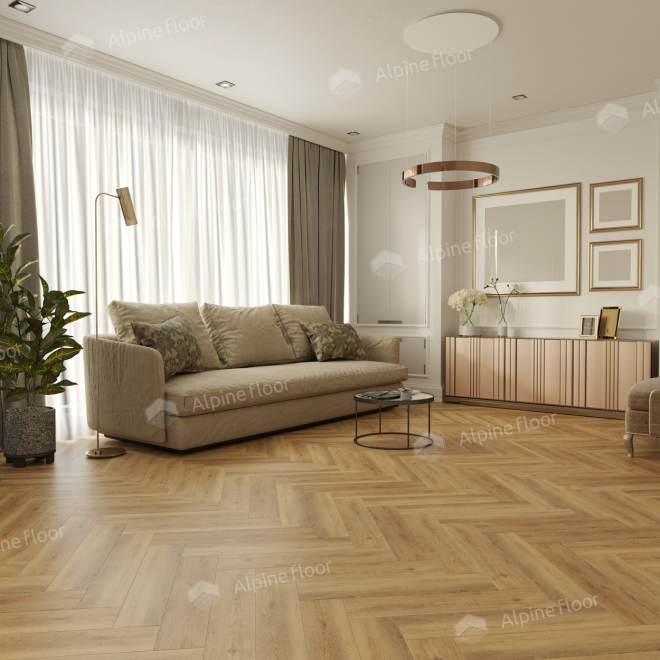Кварц виниловый ламинат Alpine Floor Parquet Light ECO 13-30 Дуб Буна - фото 2