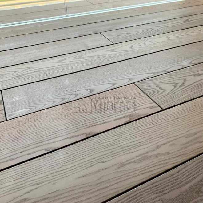 Террасная доска  Термоясень косой планкен - фото 5