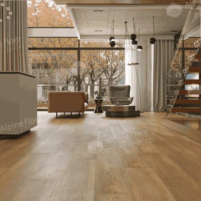 Кварц виниловый ламинат Alpine Floor Premium 12 ECO 24-2 Дуб Модерн

12 мм - фото 3