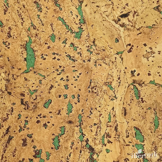 Стеновые панели Ibercork Малага Верде - фото 1