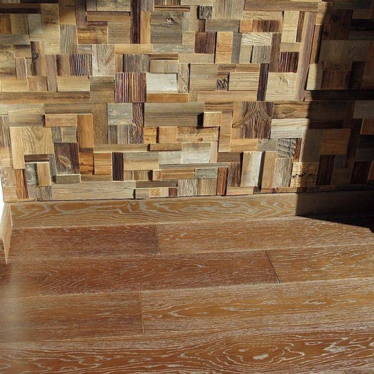 Стеновые панели Flitch Деревянная плитка Шашки - фото 6