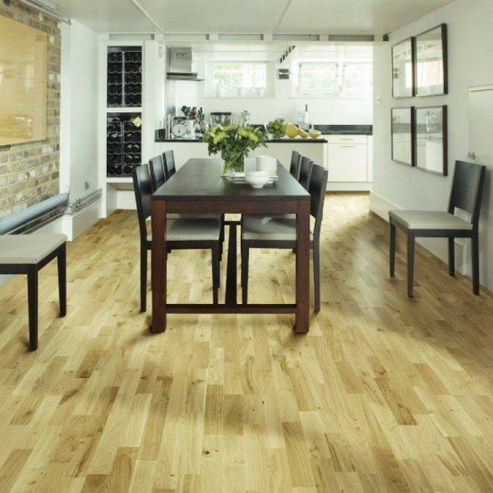 Паркетная доска Focus Floor Классик Дуб 188 Хамсин фаска матовый ЛАК 1П
- фото 5