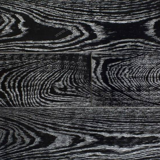 Инженерная доска Стародуб Стародуб Дуб Черный серебро Дуб Черный серебро 15х125х400-2000 - фото 1