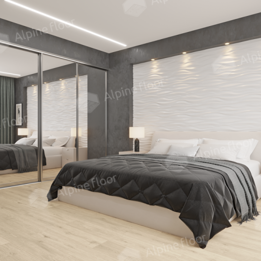 SPC ламинат Alpine Floor Classic Light Дуб Ваниль ECO 106-22 MC
- фото 3