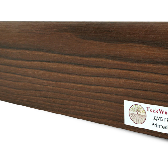Плинтус TeckWood Цветной 75x16 Дуб Грич - фото 1