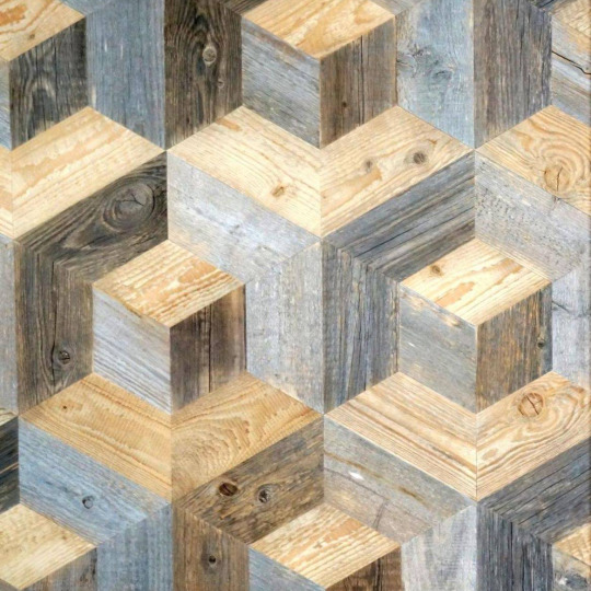 Стеновые панели Flitch Декоративные панели Кубы Сосна - фото 1