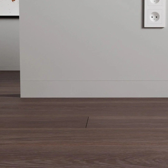 Плинтус Luxury Wood Decor Invisible™ Вставка МДФ под покраску для скрытого плинтуса (белый грунт) - фото 3