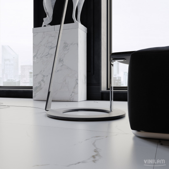 Кварц виниловый ламинат Vinilam КЕРАМО Stone 83444 Итальянский Мрамор
- фото 3