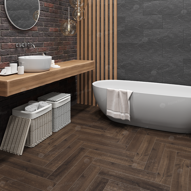 Кварц виниловый ламинат Alpine Floor Parquet Light ECO 13-22 Дуб Альферац - фото 2