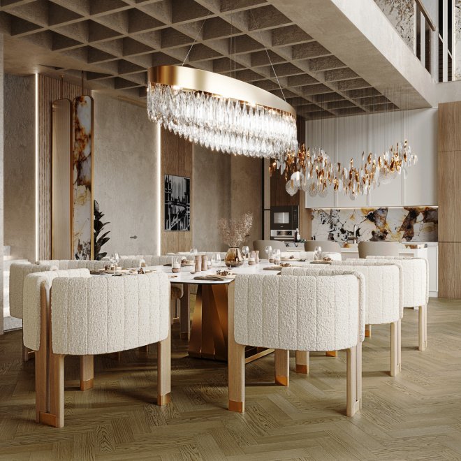 Кварц виниловый ламинат Quartz Parquet Штучный 44-1258-54 Дуб Конго - фото 3