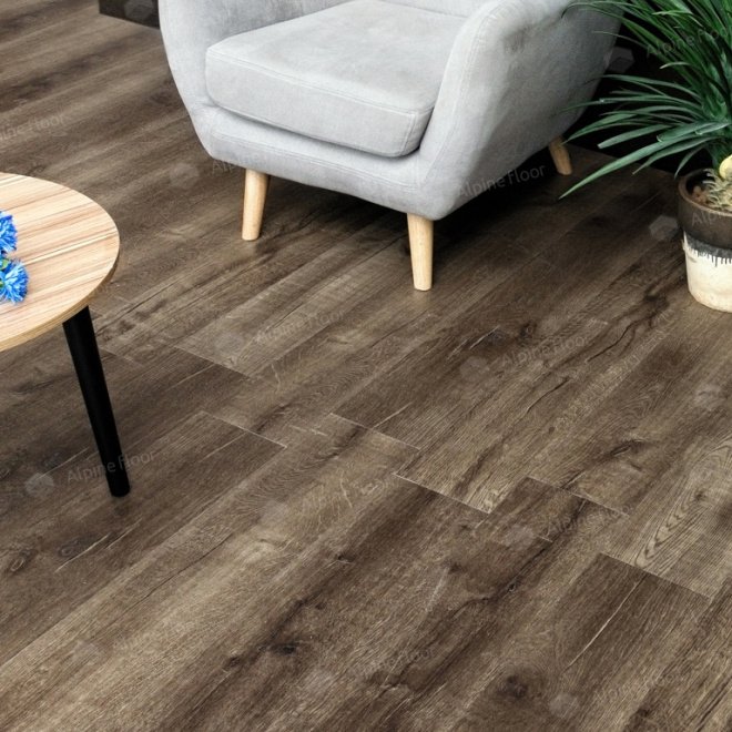 Кварц виниловый ламинат Alpine Floor Real Wood ECO 2-3 Дуб Vermont - фото 4