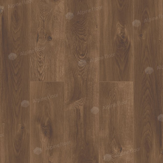 Кварц виниловый ламинат Alpine Floor Premium XL ECO 7-9 Дуб Коричневый - фото 1