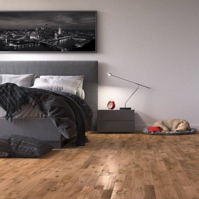 Паркетная доска Polarwood 3-полосная PW Oak Vintage Oiled 3S - фото 2