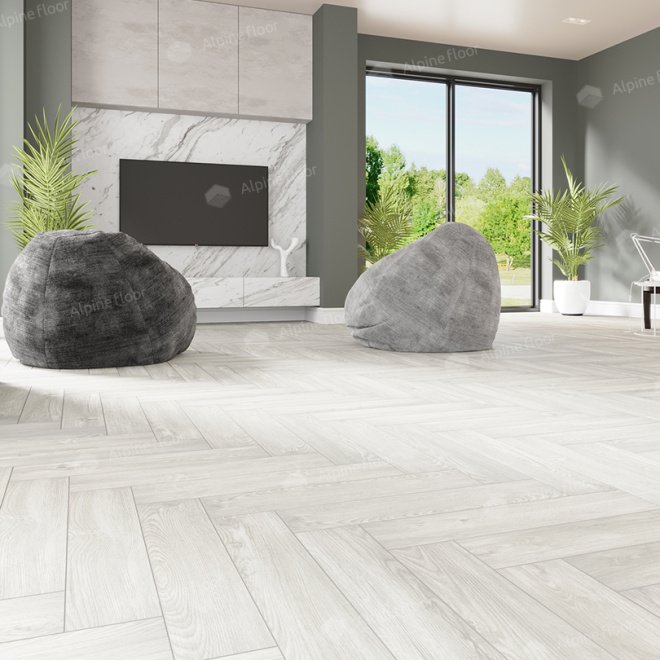 Кварц виниловый ламинат Alpine Floor Parquet Light ECO 13-4 Дуб Арктик - фото 4