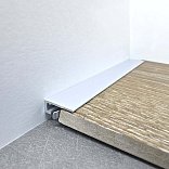 Плинтус TeckWood Micro М-6 Серый Муар RAL 7047 - 