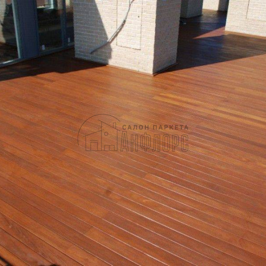 Террасная доска  Кумару красный, гладкая - фото 3