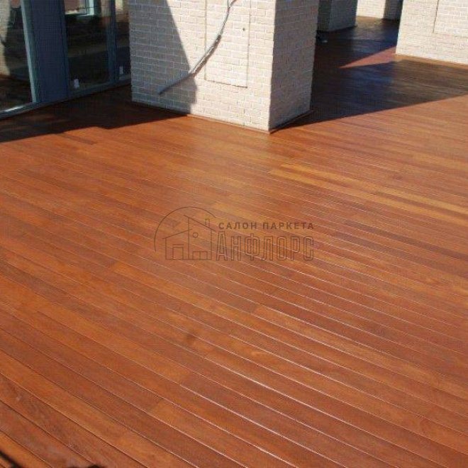 Террасная доска  Кумару красный, гладкая - фото 3