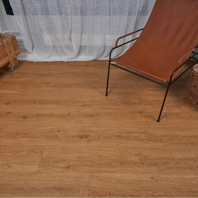 Кварц виниловый ламинат Vinilam Cork 10080V фаска Дуб Мейс - фото 4
