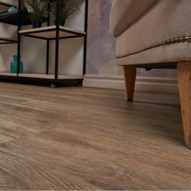 Кварц виниловый ламинат Vinilam Ceramo Wood 6151-D03 Дуб Имбирь - фото 8