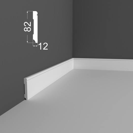 Плинтус Ликорн МДФ Грунтованный Р 22.82.12 - фото 2