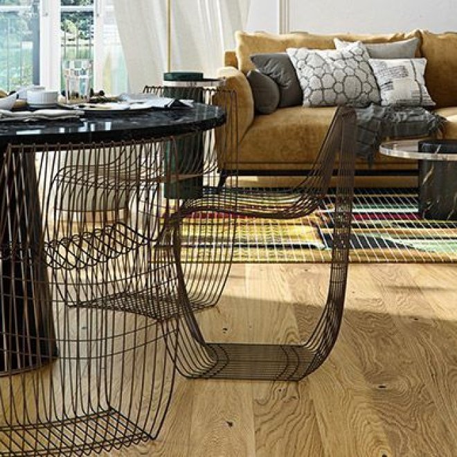 Паркетная доска Barlinek Дуб Caramel Medio - фото 2