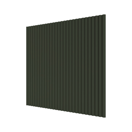 Стеновые панели Ликорн Полосы Оливковый - фото 2
