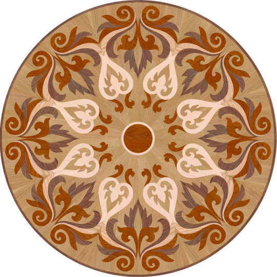 Художественный паркет Художественный паркет  Художественный паркет Р-035 (дуб радиал, мербау, орех, ясень, клен) - фото 1