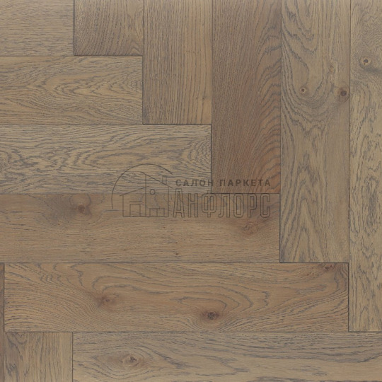 Паркет ёлка Brinel Английская ёлка Дуб Level - фото 1