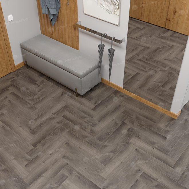 Кварц виниловый ламинат Alpine Floor Parquet Light ECO 13-13 Дуб Мерга - фото 3