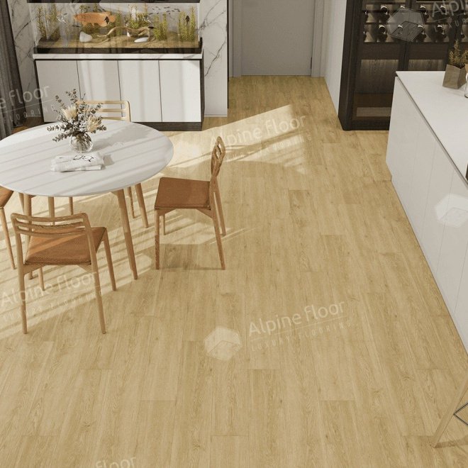 Кварц виниловый ламинат Alpine Floor Liberty Loose Lay LVT ECO 23-2 Дуб Ваниль селект

5 мм - фото 2