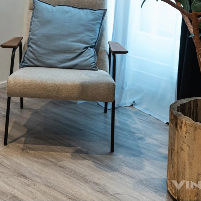 Кварц виниловый ламинат Vinilam VinilPol SPC click 7897 -EIR Дуб Неаполь - фото 6