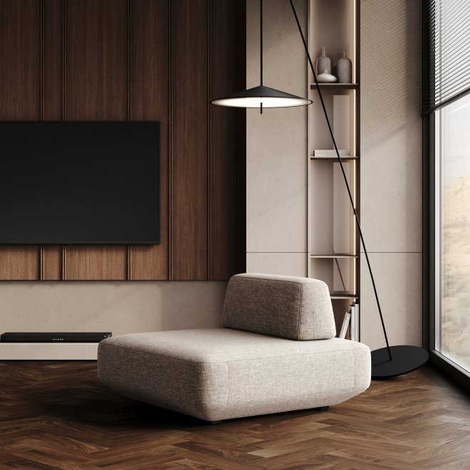 Кварц виниловый ламинат Quartz Parquet Штучный 44-400-29 Орех Американский - фото 4