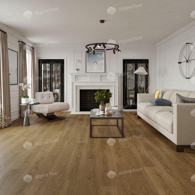 Кварц виниловый ламинат Alpine Floor Solo Plus ECO 14-101 Аллегро - фото 2