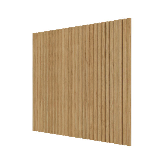 Стеновые панели Ликорн Полосы Орех светлый - фото 2