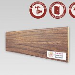 Плинтус TeckWood Цветной 80х10 Орех Найт - 