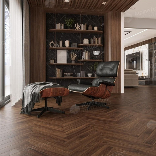 Ламинат Alpine Floor Herringbone 12 Herringbone 12 LF105-12 Орех Трентино - фото 2