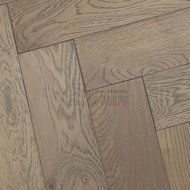 Паркет ёлка Brinel Английская ёлка Дуб Level Дуб Level 15х100х600 Классик - фото 3