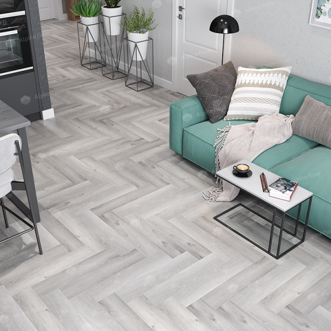 Кварц виниловый ламинат Alpine Floor Parquet Light ECO 13-18 Дуб Лейтена - фото 3
