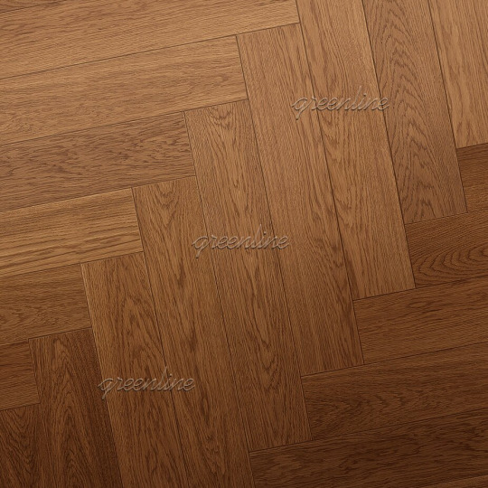Паркет ёлка Greenline  125 Дуб Севилья английская 125 Дуб Севилья английская 15х110х600 - фото 2
