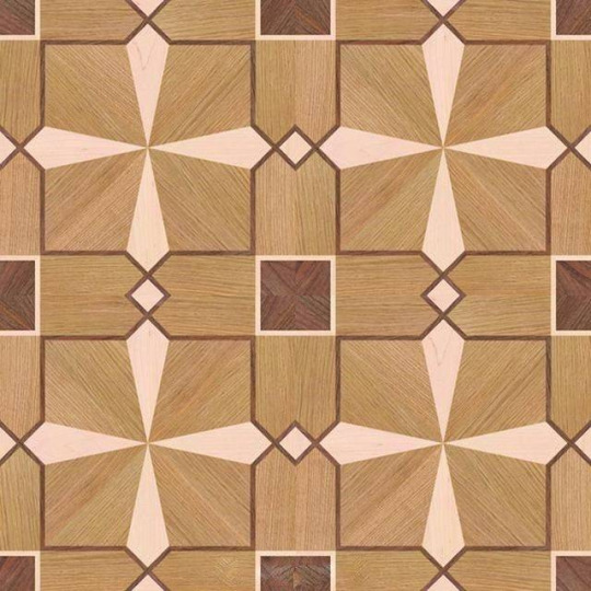 Модульный паркет  Модульный паркет M-137 (дуб радиал, клен, орех) - фото 1