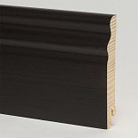 Плинтус Pedross 95x15 шпонированный - Чёрный SEG 100 - 