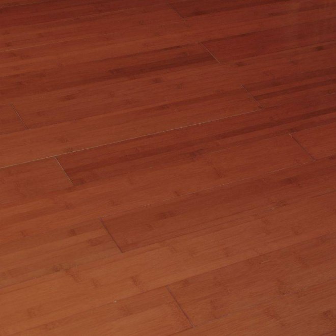 Массивная доска Bamboo Flooring Bamboo Flooring Тик глянцевый (окрашенный) - фото 1